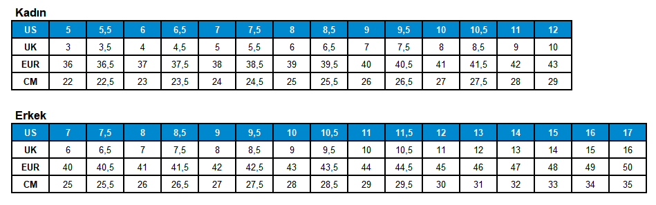 راهنمای انتخاب سایز
