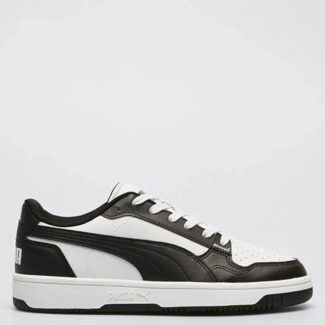 کفش زنانه Reb-L Jr سفید مشکی 398993-01 | Puma | اورجینال