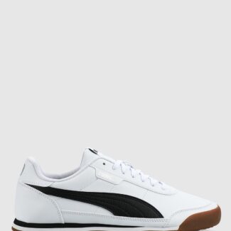 کفش مردانه Turino II سفید مشکی | Puma | اورجینال