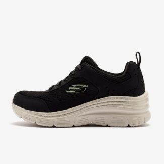 کفش ورزشی زنانه FASHİON FİT سیاه 896294TK BKGD | Skechers | اورجینال