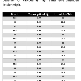 راهنمای انتخاب سایز