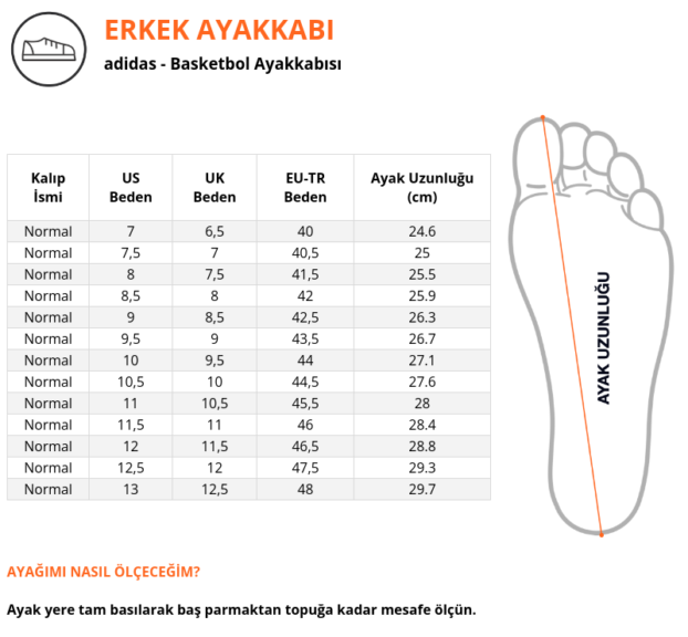 راهنمای انتخاب سایز