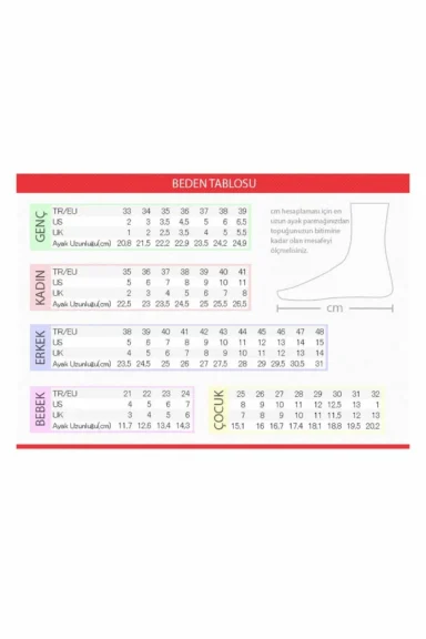 راهنمای انتخاب سایز