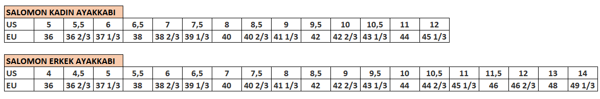 راهنمای انتخاب سایز