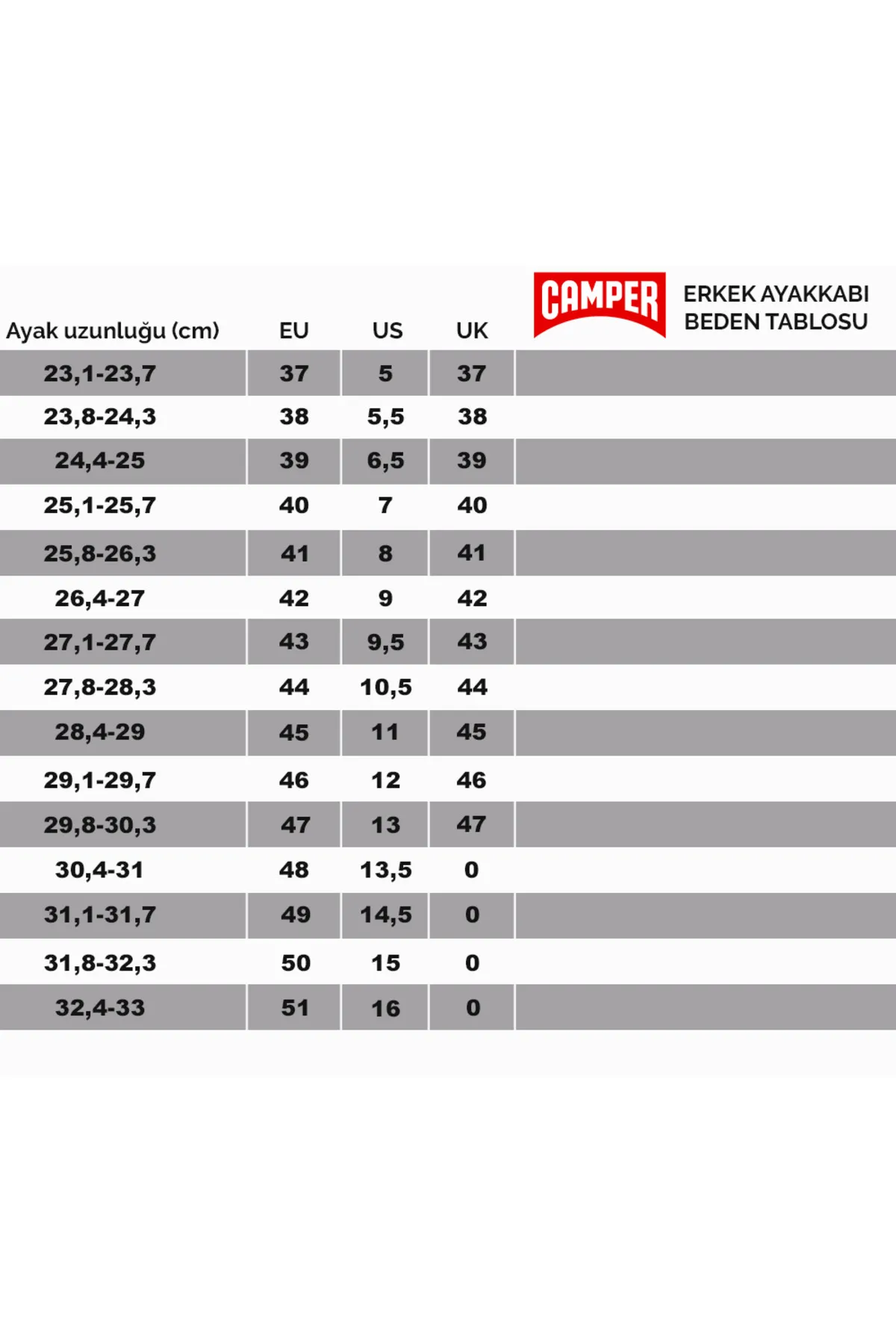 628a1156-29 راهنمای انتخاب سایز
