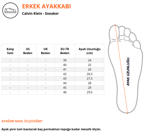 راهنمای انتخاب سایز