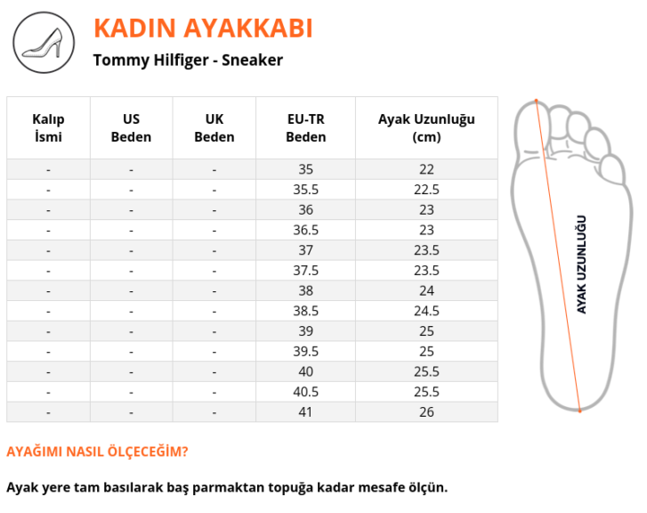 راهنمای انتخاب سایز