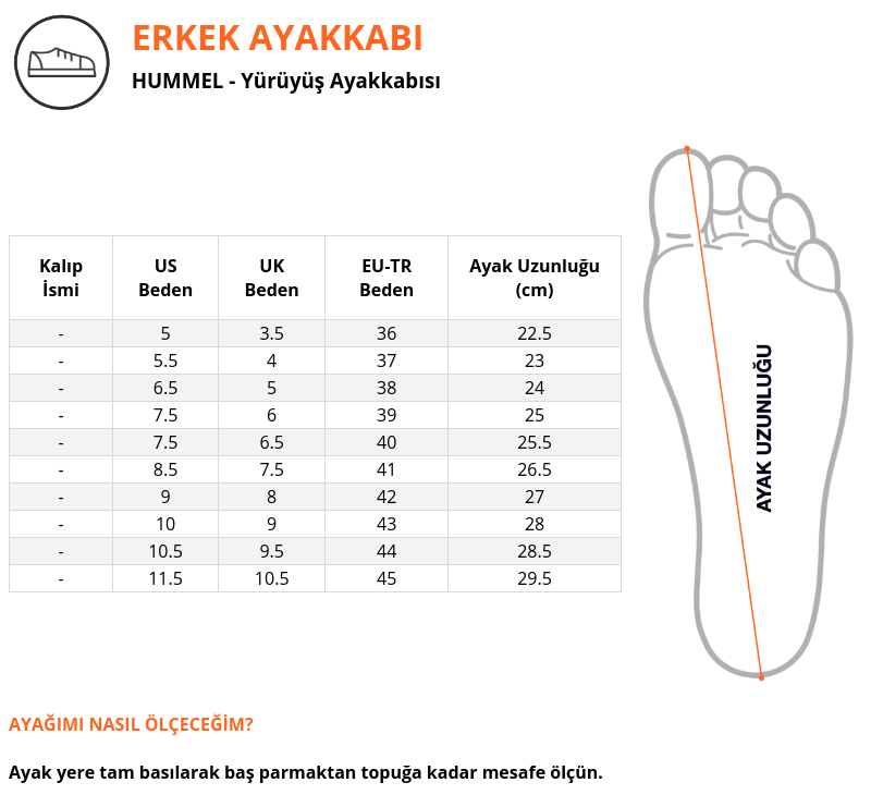 راهنمای انتخاب سایز